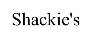 SHACKIE'S