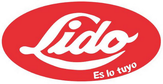 LIDO ES LO TUYO