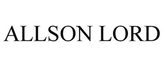 ALLSON LORD