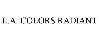 L.A. COLORS RADIANT