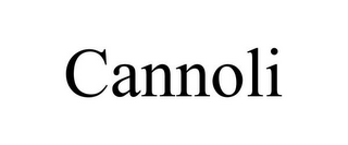 CANNOLI