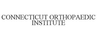 CONNECTICUT ORTHOPAEDIC INSTITUTE