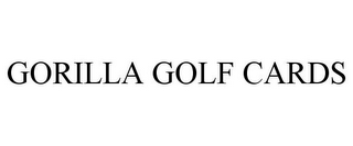 GORILLA GOLF CARDS