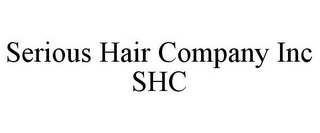 SERIOUS HAIR COMPANY INC SHC