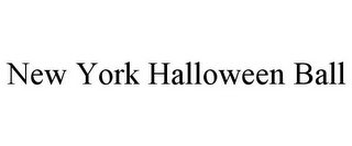 NEW YORK HALLOWEEN BALL