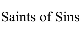 SAINTS OF SINS