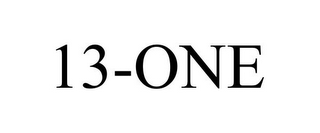 13-ONE