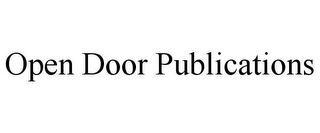 OPEN DOOR PUBLICATIONS