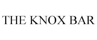 THE KNOX BAR