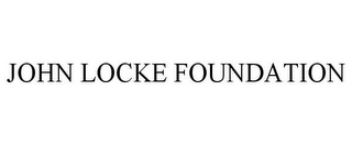 JOHN LOCKE FOUNDATION