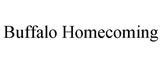 BUFFALO HOMECOMING