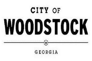 CITY OF WOODSTOCK W GEORGIA