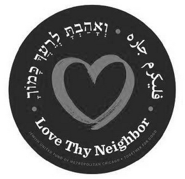 LOVE THY NEIGHBOR JEWISH UNITED FUND OFMETROPOLITAN CHICAGO TOGETHER FOR GOOD