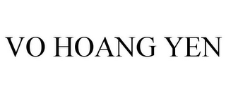 VO HOANG YEN