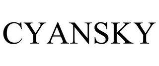 CYANSKY