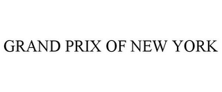 GRAND PRIX OF NEW YORK