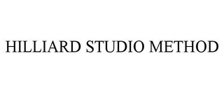 HILLIARD STUDIO METHOD