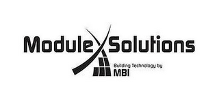 MODULE X SOLUTIONS BUILDING TECHNOLOGY BY MBI