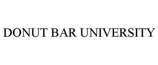 DONUT BAR UNIVERSITY