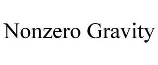 NONZERO GRAVITY