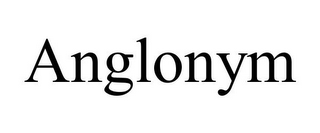 ANGLONYM