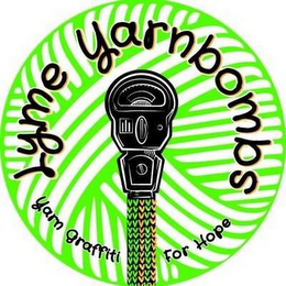 LYME YARNBOMBS YARN GRAFFITTI FOR HOPE