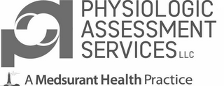 P A PHYSIOLOGIC ASSESSMENT SERVICES LLCA MEDSURANT HEALTH PRACTICE