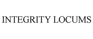 INTEGRITY LOCUMS