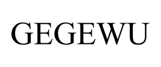 GEGEWU