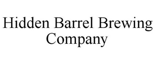 HIDDEN BARREL BREWING COMPANY