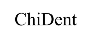 CHIDENT