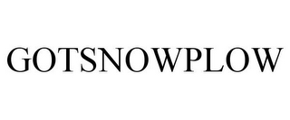 GOTSNOWPLOW