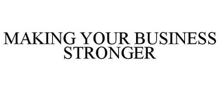 MAKING YOUR BUSINESS STRONGER