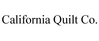 CALIFORNIA QUILT CO.