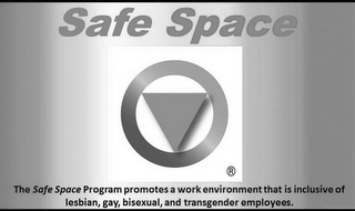 SAFE SPACE THE SAFE SPACE PROGRAM PROMOTES A WORK ENVIRONMENT THAT IS INCLUSIVE OF LESBIAN, GAY, BISEXUAL, AND TRANSGENDER EMPLOYEES.