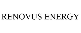 RENOVUS ENERGY