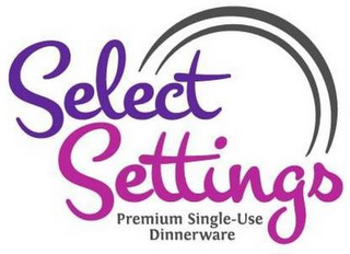 SELECT SETTINGS PREMIUM SINGLE-USE DINNERWARE