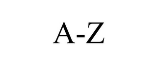 A-Z