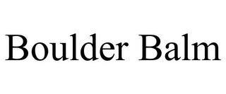 BOULDER BALM