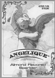 ALCOHOL 11.5% BY VOLUME ANGELIQUE ALMOND FLAVORED SPARKLER