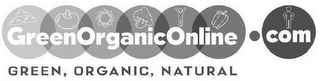 GREENORGANICONLINE.COM GREEN, ORGANIC, NATURAL