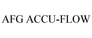 AFG ACCU-FLOW