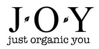 J O Y JUST ORGANIC YOU