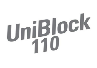 UNIBLOCK 110