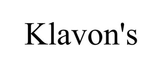 KLAVON'S