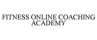 FITNESS ONLINE COACHING ACADEMY