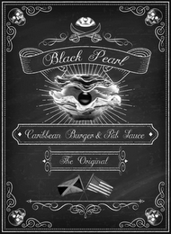 BLACK PEARL CARIBBEAN BURGER & RIB SAUCE THE ORIGINAL