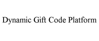 DYNAMIC GIFT CODE PLATFORM