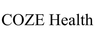 COZE HEALTH