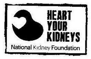 HEART YOUR KIDNEYS NATIONAL KIDNEY FOUNDATION